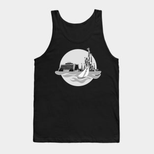 Retro WDW Logo Circle Tank Top